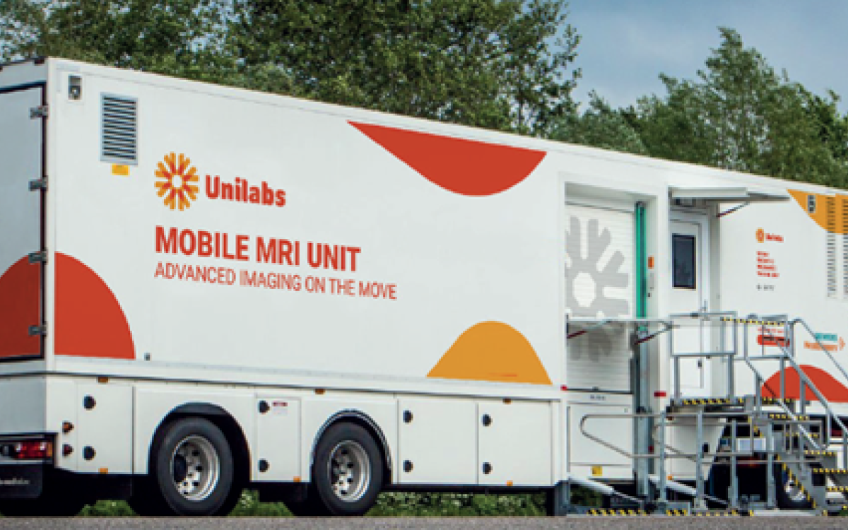 Unilabs Mobile MRI Unit in Finland